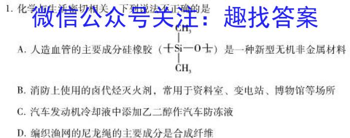2023年安徽省初中毕业学业考试模拟仿真试卷（六）化学