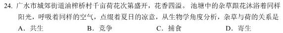 2023年全国高考猜题信息卷(一)政治y