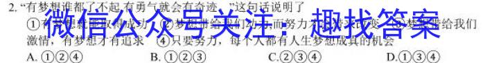 2023年陕西省初中学业水平考试全真预测试卷A版（三）历史