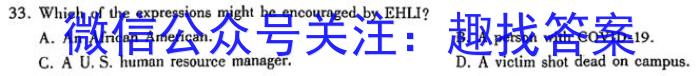 2023年陕西省初中学业水平考试全真模拟（三）C版英语