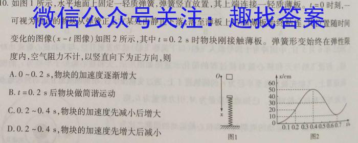 2023年万友中考模拟卷（二）物理.
