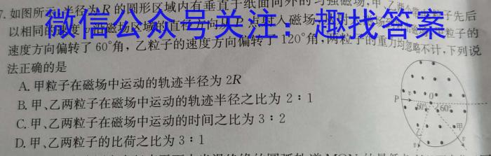 安徽省2025届七年级下学期教学评价二（期中）.物理