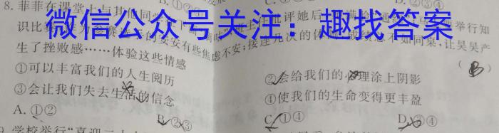 山西省2023年太原五中九年级中考摸底试题（卷）s地理