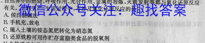 2023年湖南大联考高三年级4月联考（478C·HUN）化学