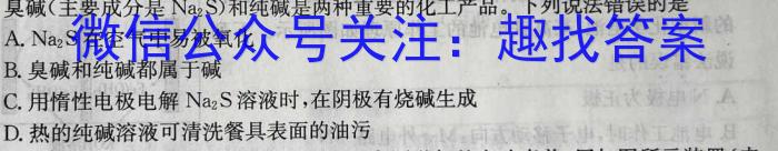 安徽省马鞍山市2023年九年级监测试卷及答案化学