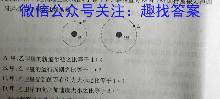 湖北省鄂东南省级示范教学改革联盟学校2022-2023学年高二下学期期中联考.物理