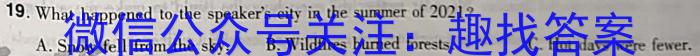 安徽省中考必刷卷·2023年名校内部卷（六）英语