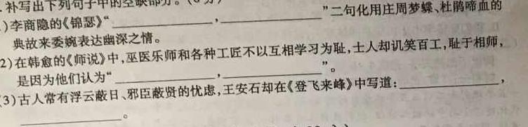024-2023度高二第二学期期中考试(23609B)历史答案试题(更新中)"