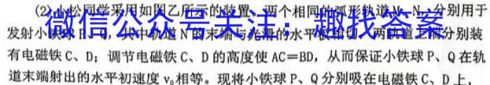2023届重庆市高三第二次诊断性考试（重庆二诊）.物理