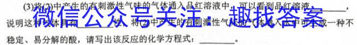 2022~2023学年核心突破QG(二十二)化学