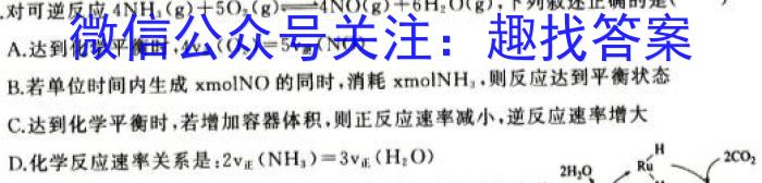 2023年普通高等学校招生统一考试 新S3·临门押题卷(二)化学