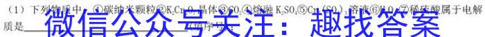 新向标教育 淘金卷2023年普通高等学校招生考试模拟金卷(一)化学
