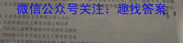 2023年湖南省普通高中学业水平合格性考试高一仿真试卷(专家版五)政治~