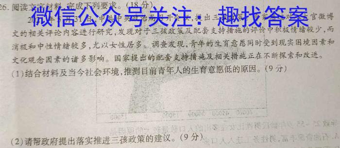 2025届广东大联考高一4月联考（23-388A）地.理