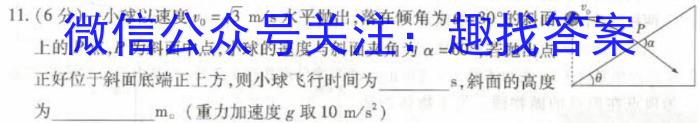 山西省2023年中考总复习预测模拟卷(二)f物理