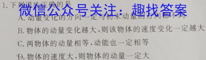 江西省2023年初中学业水平考试适应性试卷（一）.物理