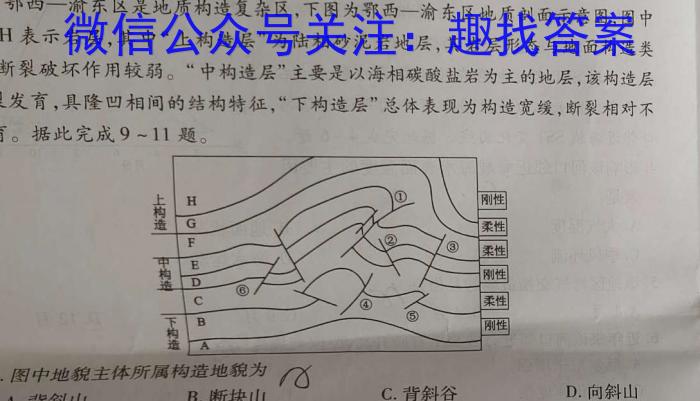 [长春三模]长春市2023届高三质量监测(三)地.理