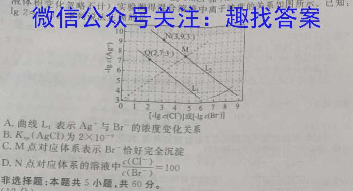 ［福建质检］2023年福建市高三年级4月质检化学