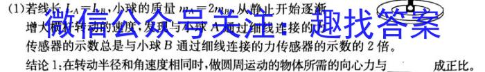 衡水金卷 2022-2023下学期高二期中考试(新教材·月考卷)f物理