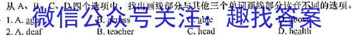国浩教育 2023届3+3+3高考备考诊断性联考 专项训练(贵州版)(二)英语
