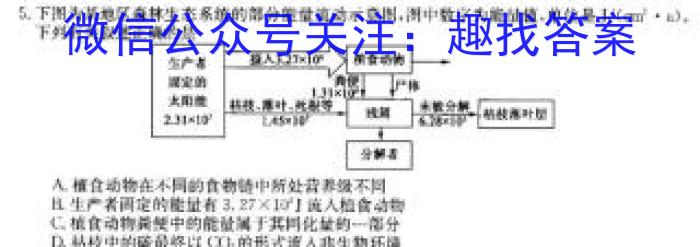 2023届广西名校高考模拟试卷预测卷生物