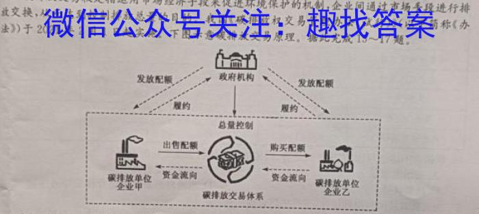 2023衡水金卷先享题压轴卷答案 新高考一s地理