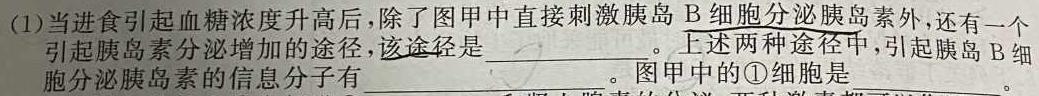天一大联考 2023年高考全真冲刺卷(三)(四)生物