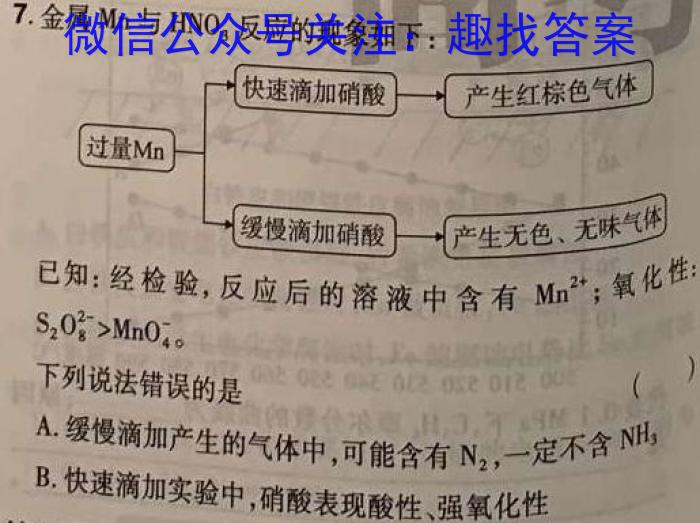 023届普通高校招生全国统一考试仿真模拟·全国卷