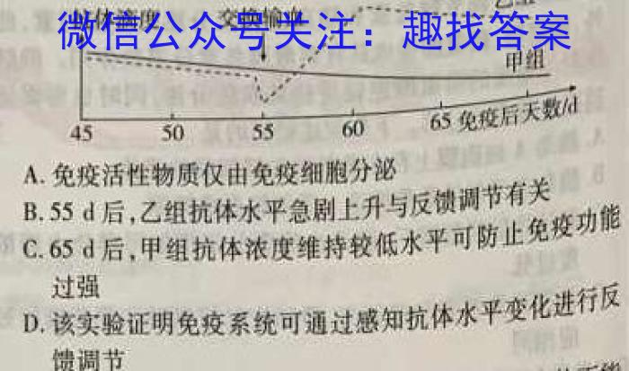 2023届全国普通高等学校招生统一考试 JY高三模拟卷(八)生物试卷答案