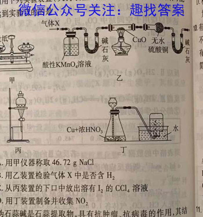 2023年万友中考模拟卷（二）化学