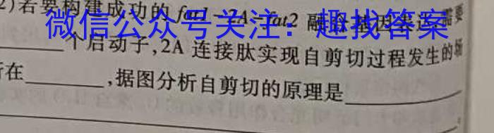 2022-2023学年云南省高二月考试卷(23-342B)生物