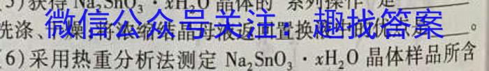 天一大联考2024-2023学年高三阶段性测试（六）化学