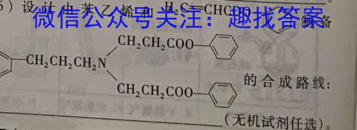 2023高考冲刺试卷 新高考(四)化学