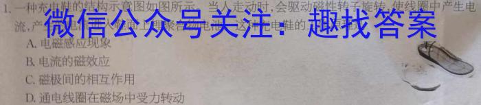 本牌大联考2023年3月安徽中考名校信息联考卷物理`