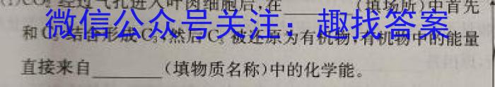 海淀八模2023届高三模拟测试卷(八)生物试卷答案