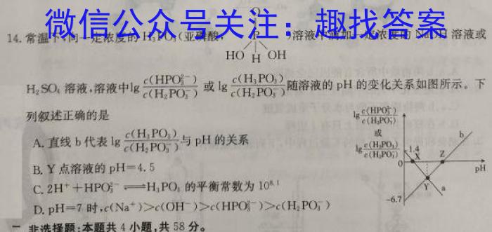 唐山市2023届普通高等学校招生统一考试第二次模拟演练化学
