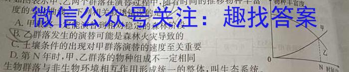 名校之约系列 2023高考考前冲刺押题卷(六)生物