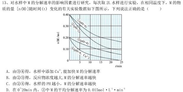 全国大联考2023届高三全国第八次联考8LK·新教材老高考化学