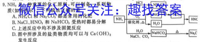 2023届衡中同卷 信息卷 新高考/新教材(四)化学