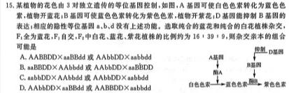 学普试卷2023届高三第十二次·新高考模拟卷(十二)生物
