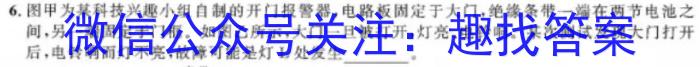 2023年陕西省初中学业水平考试·全真模拟（三）B卷f物理