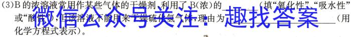 耀正文化(湖南四大名校联合编审)·2023届名校名师测评卷(八)化学