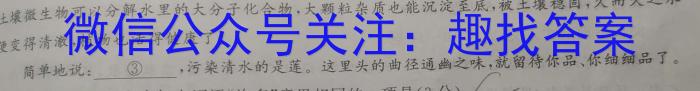 百校联赢·2023安徽名校大联考二语文