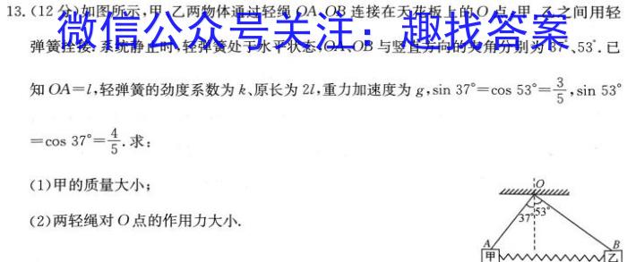 安徽省合肥市庐江县2023届初中毕业班第二次教学质量抽测l物理