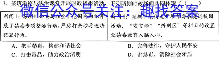 山西省2023年九年级中考模拟试题s地理