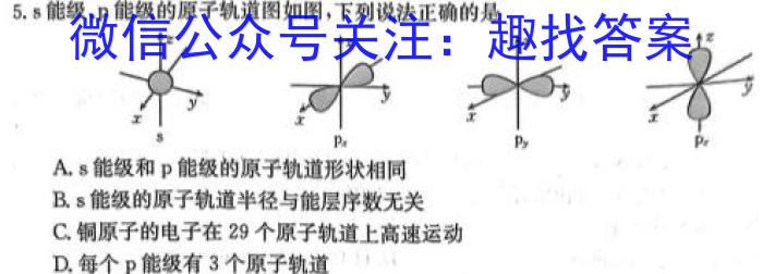 山西省2023年太原五中九年级中考摸底试题（卷）化学