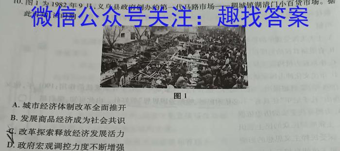 长郡中学2024-2023学年度高二第二学期第二次模块检测历史