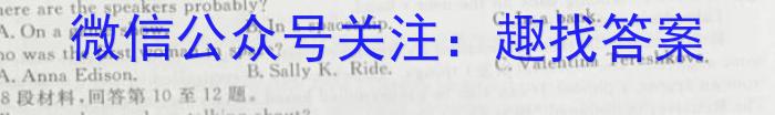 2022-023学年安徽省九年级下学期阶段性质量检测（六）英语