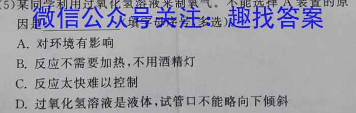 2023届江西省高三4月联考(23-399C)化学