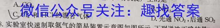 2023届衡中同卷 信息卷 新高考/新教材(四)化学